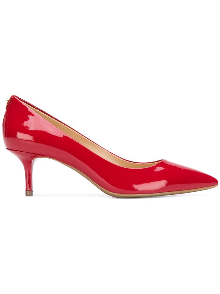 Michael Michael Kors Mk Flex Kitten Heel Pumps - Red