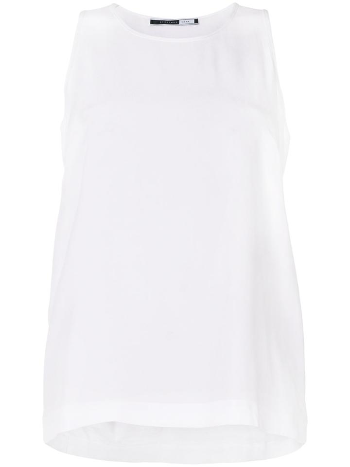 Sport Max Code Boxy Fit Vest - White