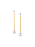 Maria Black Orbit Earrings, Women's, Metallic, 14kt Gold