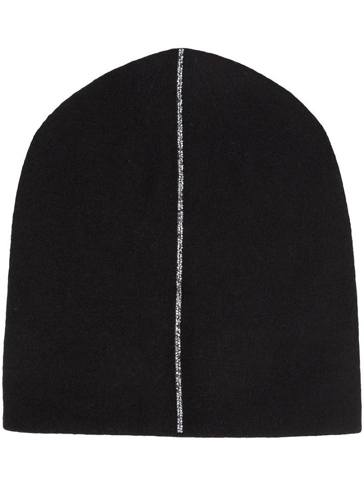 Warm-me 'damian Rocks' Beanie, Women's, Black, Cashmere