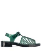 Opening Ceremony X Melissa Mesh Look Jelly Sandals - Green