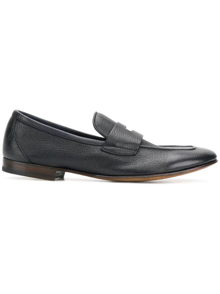 Henderson Baracco Classic Slip-on Loafers - Blue