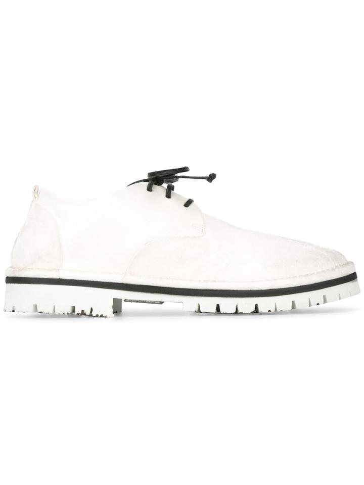 Marsèll Contrast Lace-up Shoes - White