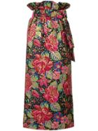 Manish Arora Floral Print Midi Skirt - Multicolour