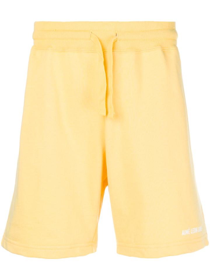 Aimé Leon Dore Bermuda Shorts - Yellow & Orange