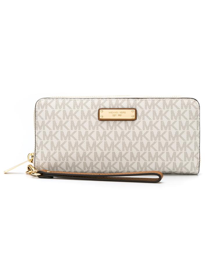 Michael Michael Kors Tt Travel Continental - Nude & Neutrals