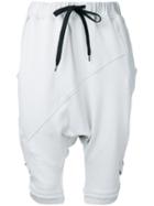 First Aid To The Injured - Pharynx Shorts - Women - Cotton - 2, Grey, Cotton