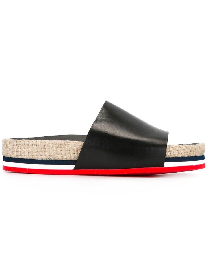Moncler Evelyn Slides - Black