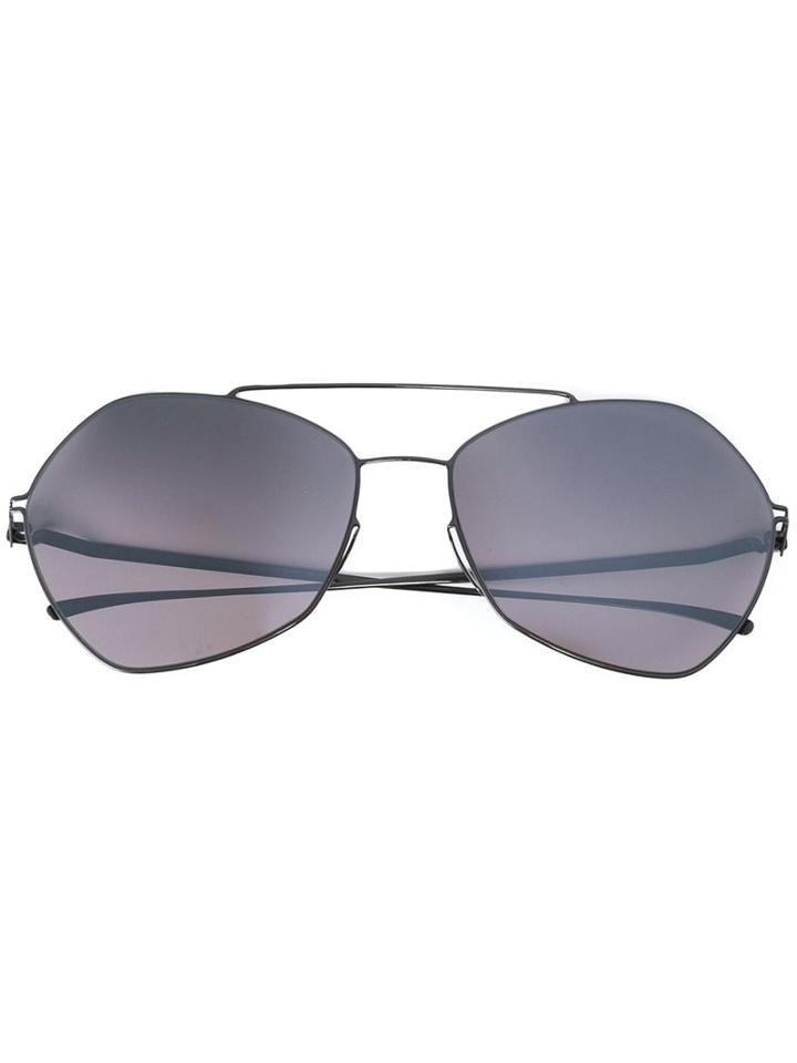 Mykita - Mykita X Maison Martin Margiela Sunglasses - Unisex - Metal (other) - One Size, Black, Metal (other)