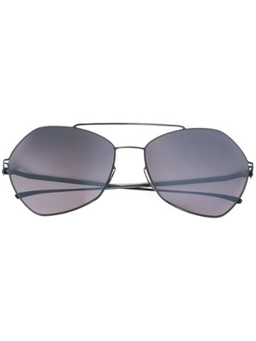 Mykita - Mykita X Maison Martin Margiela Sunglasses - Unisex - Metal (other) - One Size, Black, Metal (other)