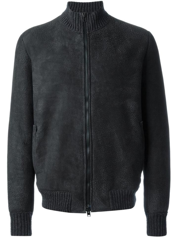 Salvatore Santoro Ribbed Trim Jacket