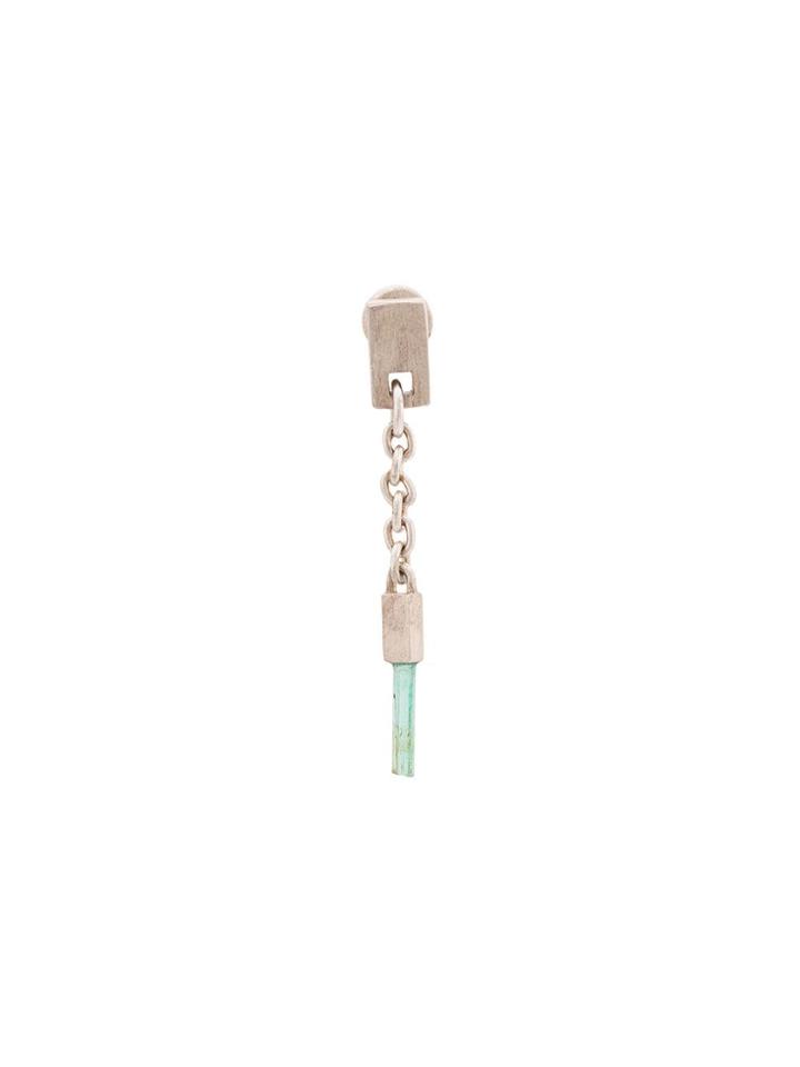 Parts Of Four Talisman Cuboid Earring - Grey