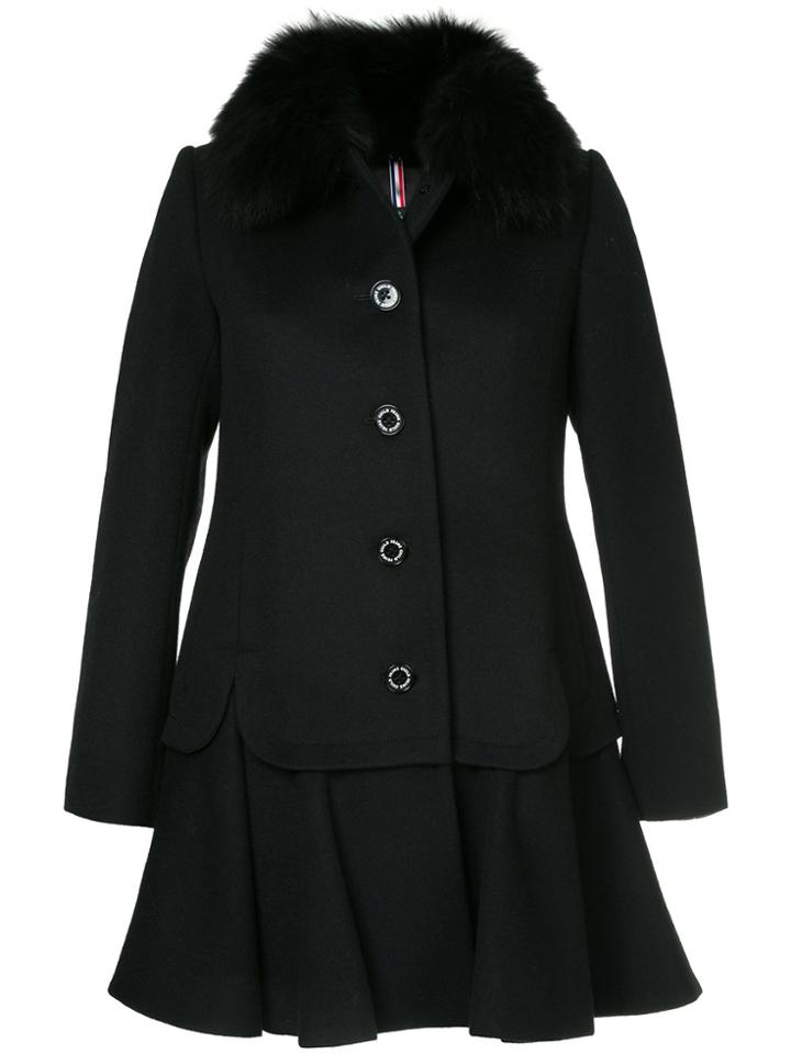 Guild Prime Layered Hem Coat - Black