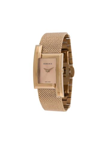Versace Greca Icon 38x21 Mm Watch - Gold