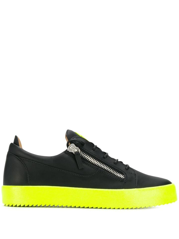 Giuseppe Zanotti Frankie Fluo Sneakers - Black