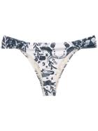 Martha Medeiros Printed Bikini Bottoms - White