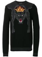 Dolce & Gabbana Royal Black Panther Jumper