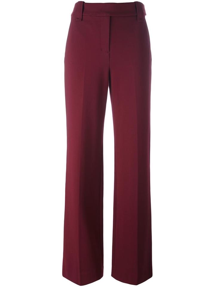 Dorothee Schumacher 'effortless Essence' Trousers, Women's, Size: 2, Pink/purple, Polyester/viscose/polyamide/spandex/elastane