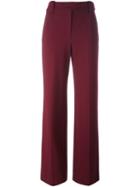 Dorothee Schumacher 'effortless Essence' Trousers, Women's, Size: 2, Pink/purple, Polyester/viscose/polyamide/spandex/elastane
