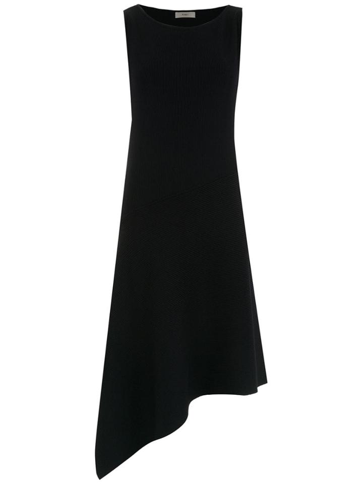 Egrey Asymmetric Midi Dress - Blue