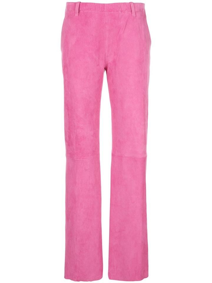 Stouls Wide Leg Trousers - Pink