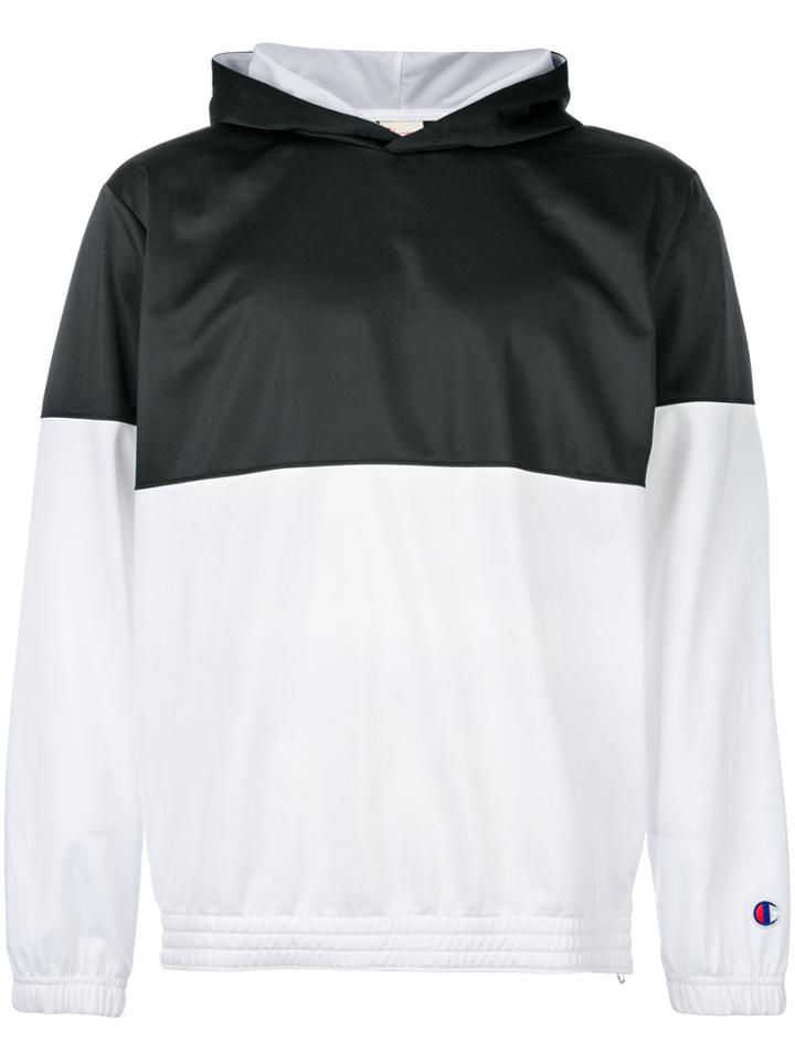 Champion Colourblock Pullover Hoodie - Black