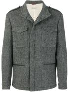 Al Duca D'aosta 1902 Military Style Jacket - Grey