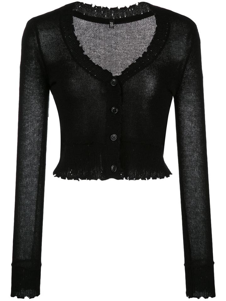 R13 Cashmere Cardigan - Black