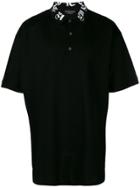 Alexander Mcqueen Logo Collar Polo Shirt - Black