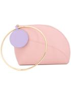 Roksanda Ring Clutch - Pink & Purple
