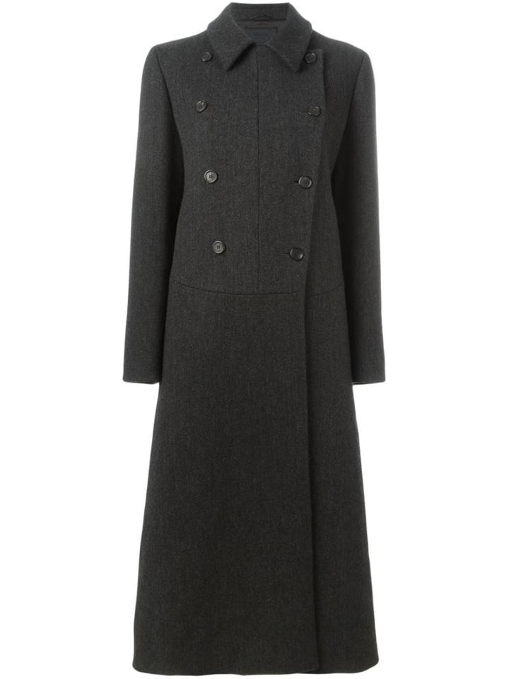 Prada Vintage Double Breasted Long Coat