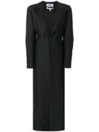 Situationist Floor Length Coat - Grey