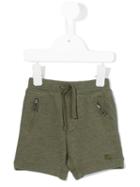 Burberry Kids - Elasticated Shorts - Kids - Cotton - 12 Mth, Green