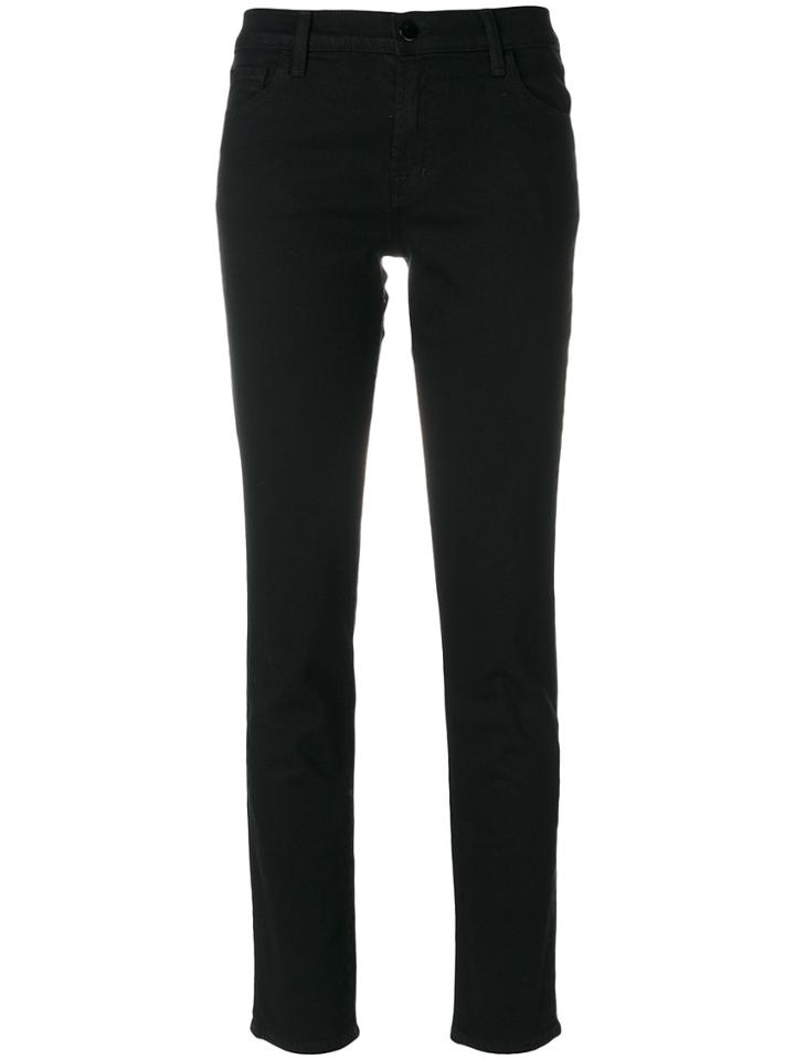 J Brand Classic Straight Jeans - Black