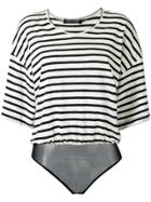 Balenciaga Fluid Vareuse Keyhole Blouse - Black
