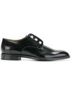 Givenchy Faux Pearl Embellished Derby Shoes - Black