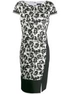 Cavalli Class Printed Shift Dress - Black