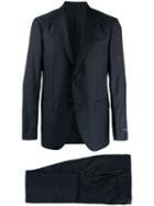 Ermenegildo Zegna Pinstripe Two-piece Suit - Blue