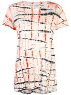 Proenza Schouler Tie Dye Short Sleeve T-shirt - White