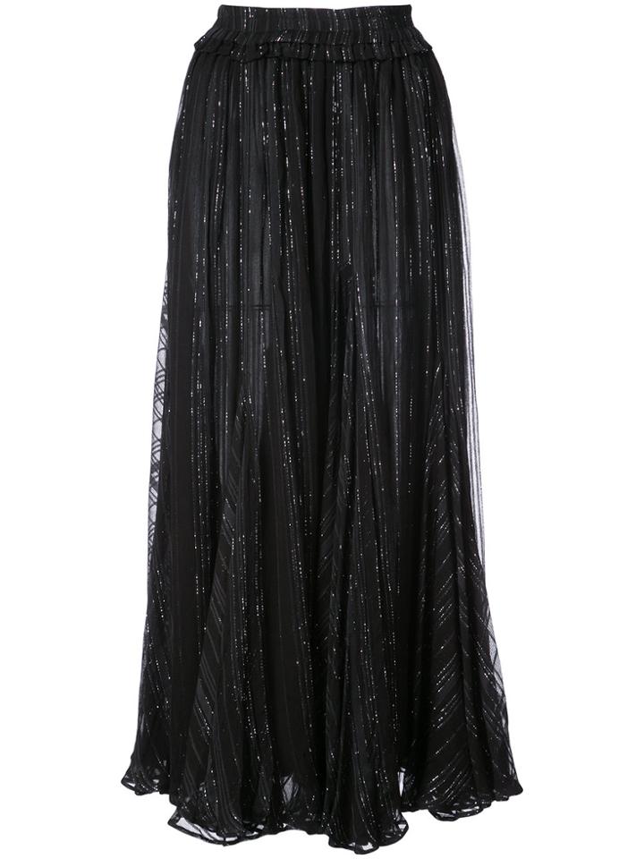 Dodo Bar Or Jaimie Midi Skirt - Black