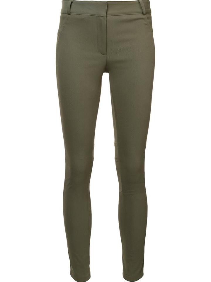Veronica Beard 'blossom' Trousers, Women's, Size: 8, Green, Cotton/nylon/spandex/elastane
