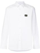 Love Moschino Logo Plaque Shirt - White