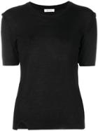 P.a.r.o.s.h. Round Neck T-shirt - Black