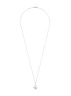 Vivienne Westwood Saturn Pendant Long Necklace - Metallic