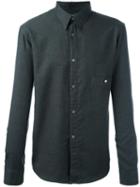 Lemaire Classic Button Down Shirt, Men's, Size: 52, Grey, Cotton/cashmere