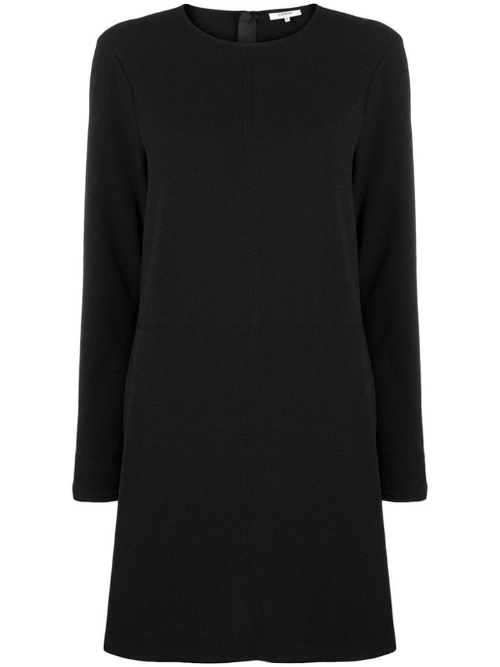 Ganni Short Shift Dress - Black