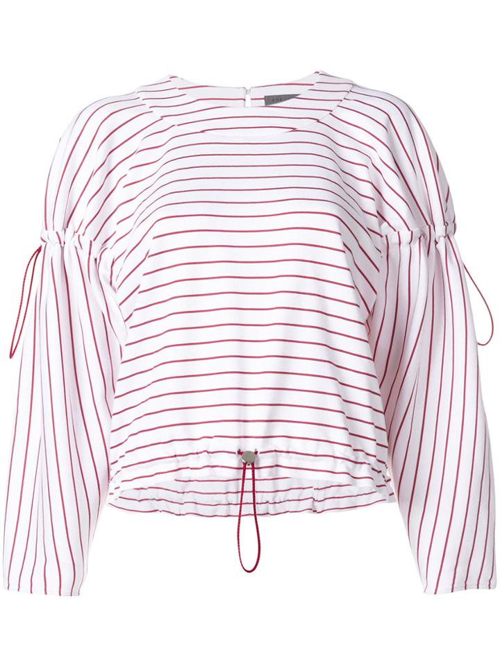 Zoe Jordan Gabriel Striped Top - Red