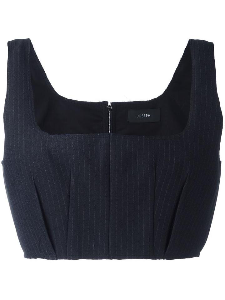 Joseph 'sydney' Top, Women's, Size: 40, Black, Wool/viscose/spandex/elastane/cotton