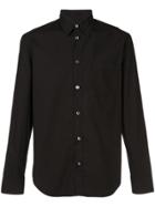 Maison Margiela Long-sleeve Fitted Shirt - Black
