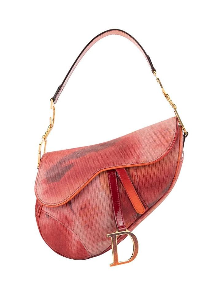 Christian Dior Pre-owned Saddle Handbag - Red